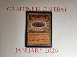 1997 Magic The Gathering Tempest Reflecting Pool LP - Image 1