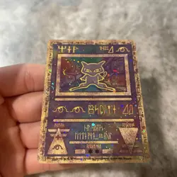 Pokemon TCG Ancient Mew Promo Holo Rare 2000 Movie Exclusive - Image 2
