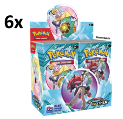 NEW & SEALED Pokemon TCG | Journey Together Booster Boxes | Case of 6 | English - Image 1
