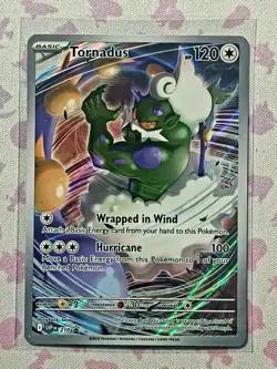 Tornadus | 210 Black Star Promo | Scarlet & Violet | NM English | Full Art - Image 1