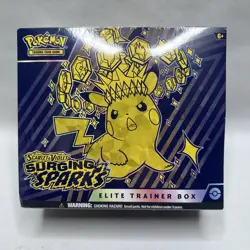 Pokemon TCG Surging Sparks ETB, Magneton Foil Promo Factory Sealed - Image 1