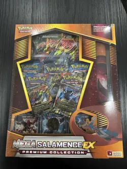 POKEMON XY 2015 Mega Salamence - EX Premium Collection SEALED - Image 1
