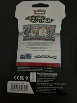 Heavy! Over 32.64 Gram Pokemon Journey Together Sleeved Booster Pack Sealed - Image 3