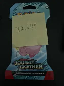 Heavy! Over 32.64 Gram Pokemon Journey Together Sleeved Booster Pack Sealed - Image 4