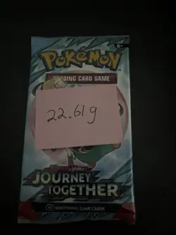 Heavy! Over 22.61 Gram Pokemon Journey Together Booster Pack Sealed - Image 3