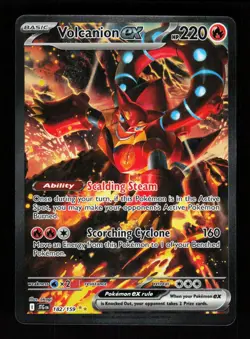 Volcanion ex 182/159 Journey Together Special Illustration Rare Pokemon NM - Image 1