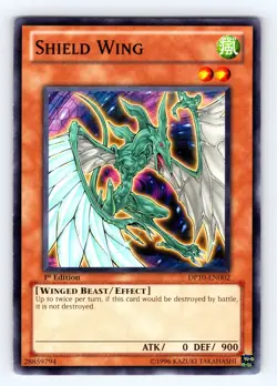 Yugioh Shield Wing DP10-EN002 1st Edition Common - NM 💎 - Image 1
