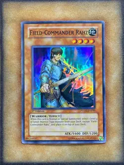 Yugioh Field-Commander Rahz PTDN-EN030 Super Rare 1st Ed NM - Image 1
