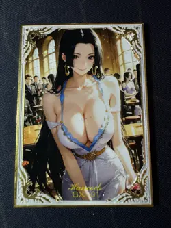 Goddess Hancock Banquet Metal Card Dream Waifu Doujin Case Prize Numbered - Image 1