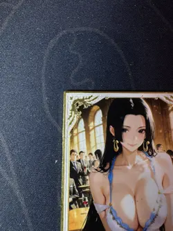 Goddess Hancock Banquet Metal Card Dream Waifu Doujin Case Prize Numbered - Image 2