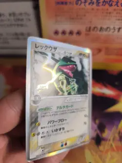 Pokemon Karte Card Holo Rayquaza Ex Delta Species Type Set japanese Exc- - Image 3
