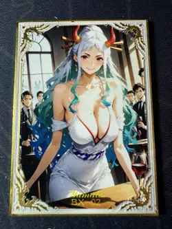 Goddess Yamato Banquet Metal Card Dream Waifu Doujin Case Prize Numbered Premium - Image 1