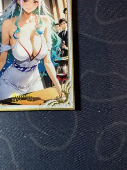 Goddess Yamato Banquet Metal Card Dream Waifu Doujin Case Prize Numbered Premium - Image 3