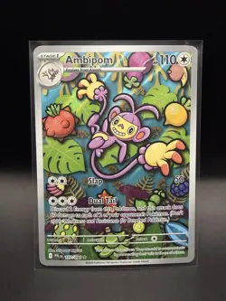 Pokemon TCG Ambipom 107/094 Holo Card PFL Set 2025 English Standard - Image 2