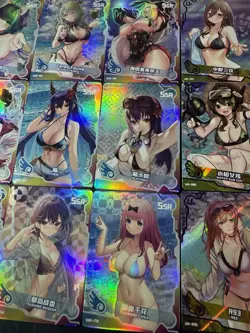 Goddess Story Waifu Bikini 18 x Character Doujin Cards Maiden Girl Party UR #2 - Image 3