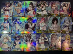 Goddess Story Waifu Bikini 18 x Character Doujin Cards Maiden Girl Party SSR UR - Image 1