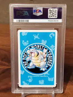 1998 Pokemon Pidgeot Blue Back Poker Playing Card 2 of Spades - PSA 10 - Image 2