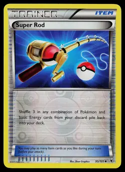Pokemon Card - Super Rod Noble Victories 95/101 Uncommon Reverse Holo - Image 1