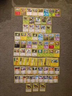 Roaring Skies Pokemon Card Bundle x 229 Holo Rare Common Uncommon Trainer Bundle - Image 1