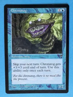 MTG Magic the Gathering Chronatog (28/167) Visions LP - Image 3