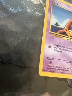 Pokemon TCG Abra Base Set 43/102 Regular - Image 2
