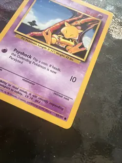 Pokemon TCG Abra Base Set 43/102 Regular - Image 5
