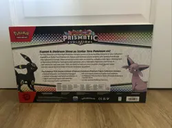 Pokemon TCG Prismatic Evolutions Premium Figure Collection - BRAND NEW - SEALED - Image 2