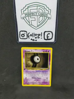 POKEMON NEO DISCOVERY 1° EDIZIONE UNOWN [I] COMUNE 68/75 NM ENG - Image 1
