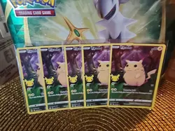 Pokemon Celebrations Pikachu Holo lot of 5 - Image 1
