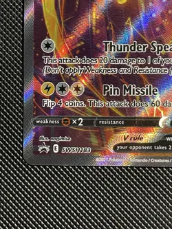 Pokemon Tcg Jolteon V SWSH183 SWSH: Sword & Shield Black Star Promo - Image 2