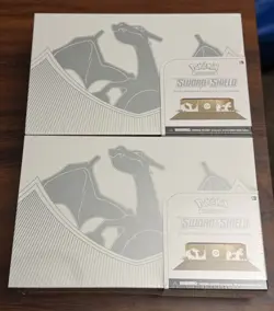 Pokemon TCG Sword & Shield Ultra Premium Collection Box Charizard (SEALED) x2 - Image 1