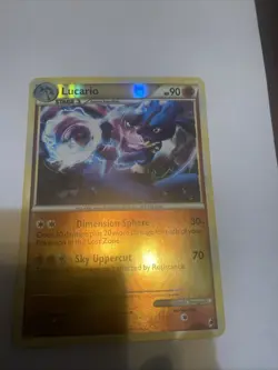 Lucario 14/95 2011 Call of Legends Set Pokemon Card Reverse Holo Mint condition - Image 1