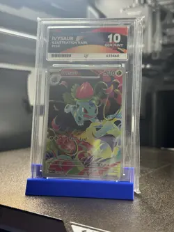 Pokemon TCG Mega Evolutions Bulbasaur Ivysaur Ace 10 Perfect 10 Gem Mint - Image 5