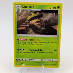 Ludicolo 2/18 Pokemon TCG 2019 Detective Pikachu Holo Rare - Image 1