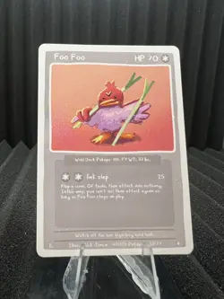 Farfetch'd (Foo Foo) 33/77 - PokePu V2 Fan Art - Pokemon NM - Image 1