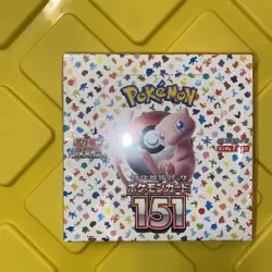 Pokemon 151 Scarlet & Violet Japanese- Sealed Booster Box - 20 Packs 4521329346038 - Image 1
