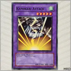 Kaminari Attack - MRD-E041 - Common Unlimited Yugioh - Image 1
