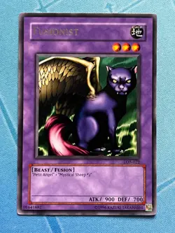 Fusionist LOB-022 NM Rare Yugioh card - Image 1