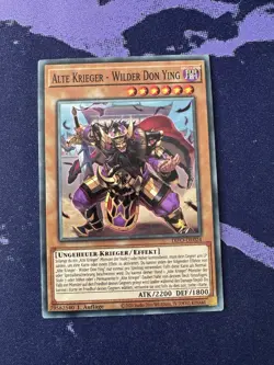 YU-GI-OH! - Alte Krieger - Wilder Don Ying - DIFO-DE024 - 1.Auflage - Image 1