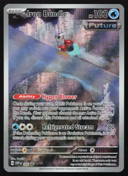 Iron Bundle - SVP 066 - Illustration Rare - SV Black Star Promos - Pokemon Card - Image 1
