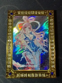 Goddess Shirahoshi Maiden Preimium Thick Metal Card Waifu Doujin One Piece - Image 1