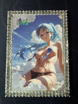Goddess Bikini Vivi Maiden Preimium Thick Metal Card Waifu Doujin One Piece - Image 1