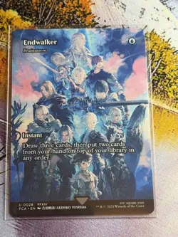 Endwalker - Borderless - Final Fantasy - FCA U 0028 - Magic The Gathering MTG - Image 1