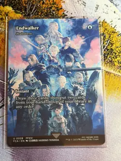 Endwalker - Borderless - Final Fantasy - FCA U 0028 - Magic The Gathering MTG - Image 3