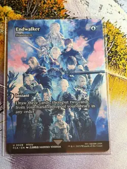 Endwalker - Borderless - Final Fantasy - FCA U 0028 - Magic The Gathering MTG - Image 4