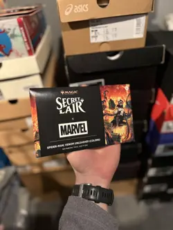 MTG Secret Lair x Marvel's Spider-Man: Venom Unleashed (Colors) ~ Rainbow FOIL! - Image 1