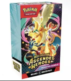 4x Ascended Heroes Booster Bundles Pokemon ✅ Presale - Image 1