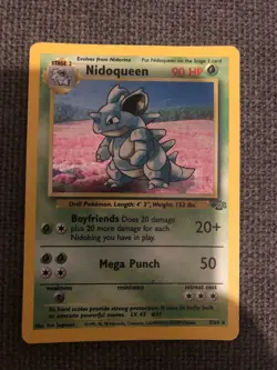 Pokemon TCG Nidoqueen Jungle 7/64 Holo Rare - Image 1