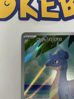 Misty's Lapras 194/182 - Destined Rivals Illustration Rare - Pokemon TCG Holo - Image 3
