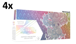 SEALED Pokemon TCG | Prismatic Super Premium Collection | Case of 4 | English - Image 1